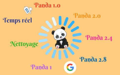 historique de Google Panda