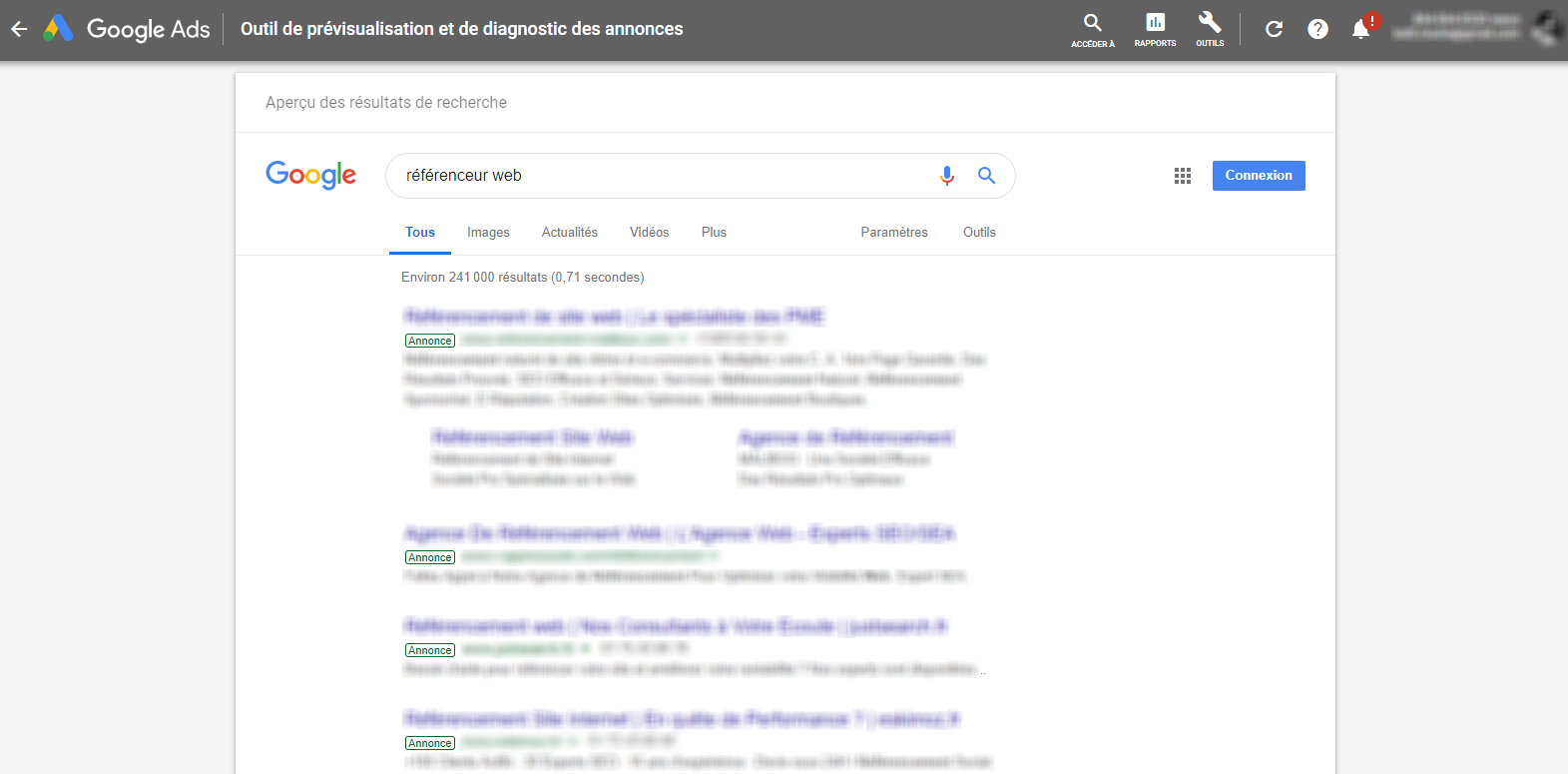 google ads diag