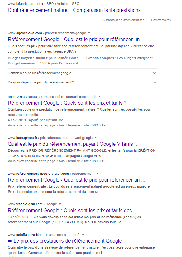 Optimisation titre SEO