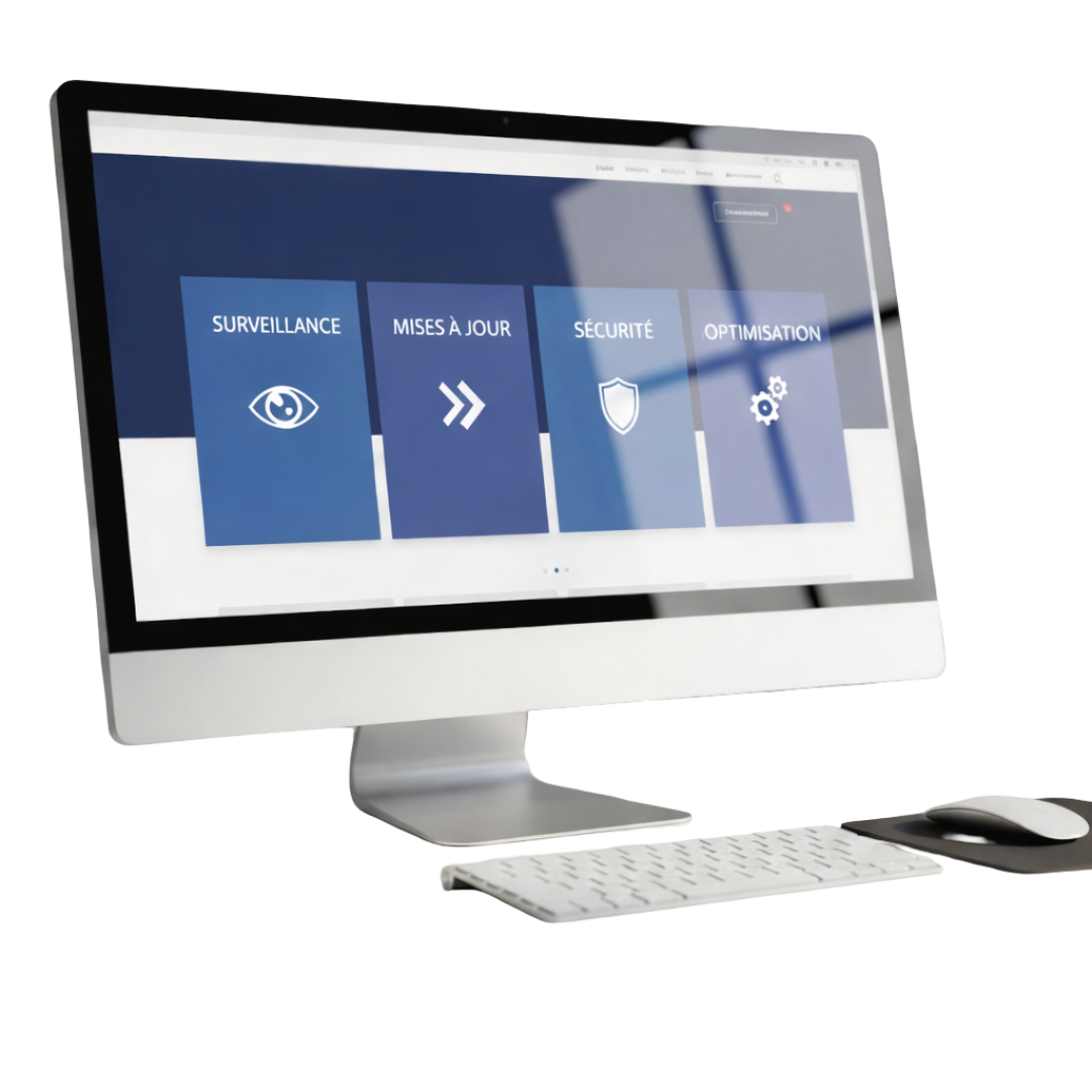 Support et maintenance site web