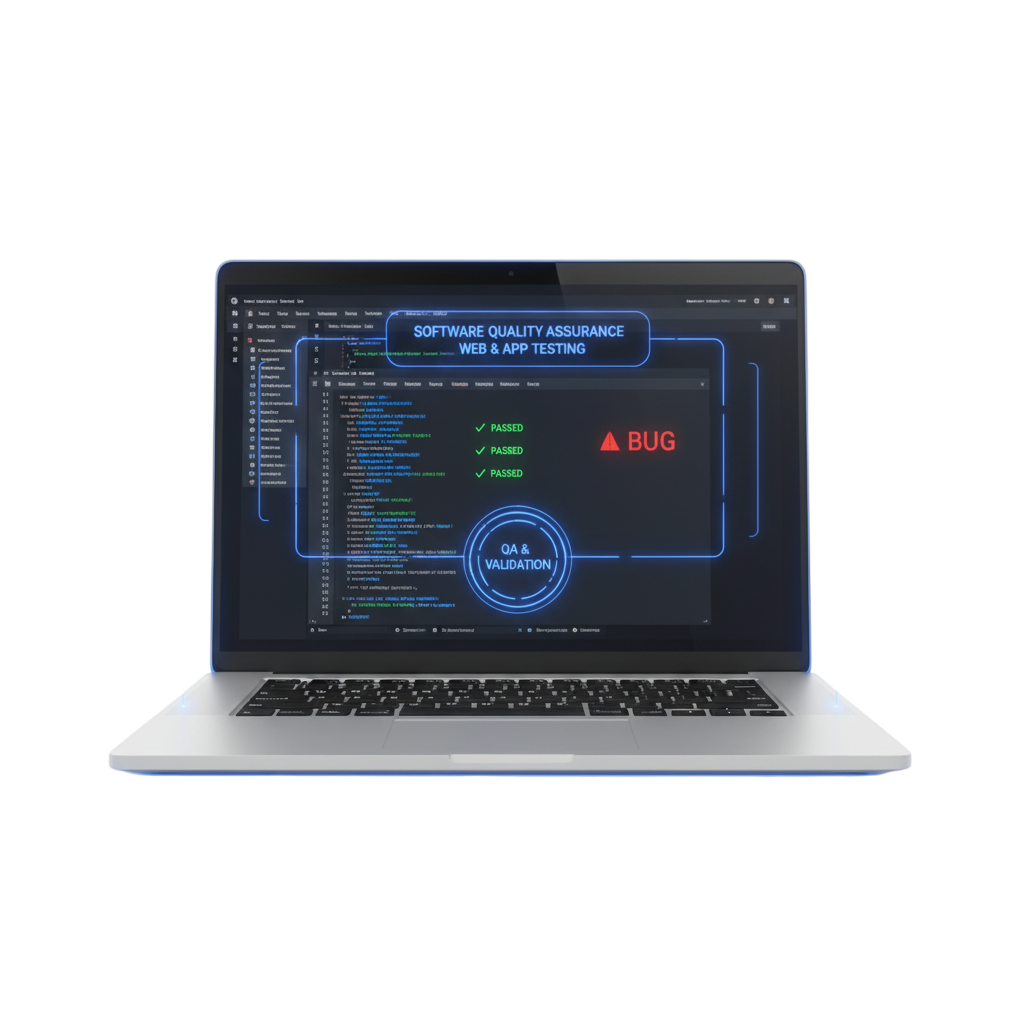 test et validation logicielle (QA) site et application web